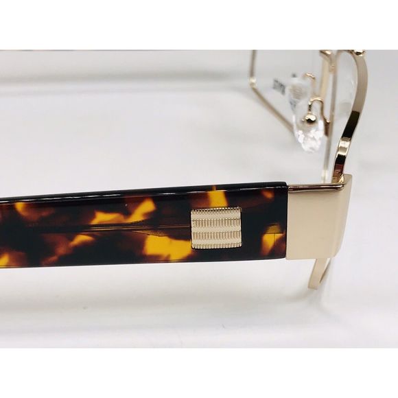 New Wide Guyz Gold & Havana SHANK Eyeglasses 60mm for The Stylish Large Man - Picture 7 of 12